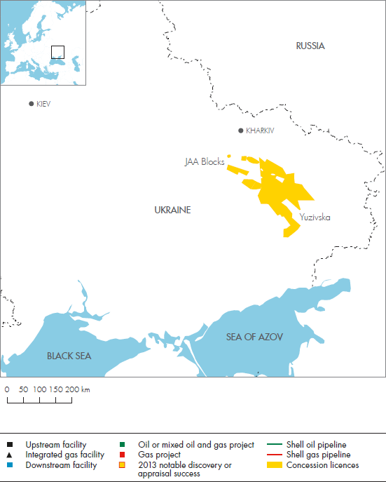 Ukraine (detailed map)