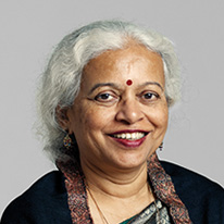 Leena Srivastava, Member of the Sustainability Committee (photo)