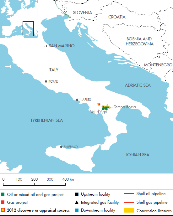 Italy (detailed map)