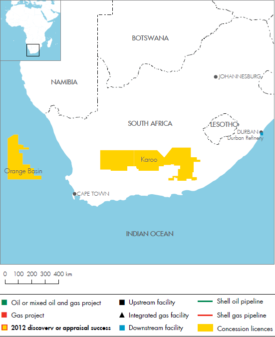 South Africa (detailed map)