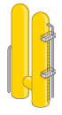 Methane gasification reactor (icon)