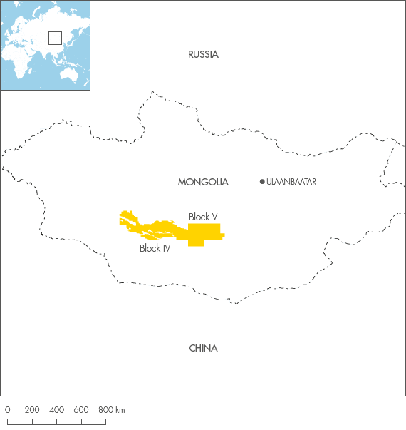 Mongolia (map)