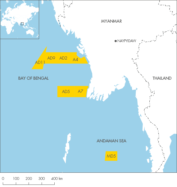 Myanmar (map)