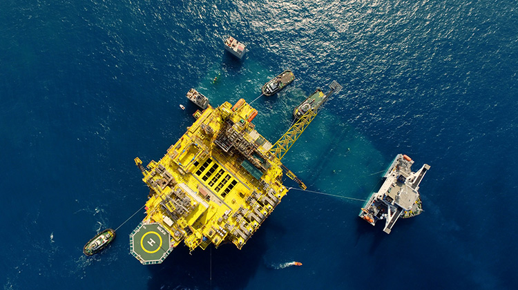 Malikai, Shell’s second deep-water project in Malaysia, features the country’s first tension-leg platform and began production in December 2016. (photo)