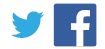 Twitter and Facebook (icons)