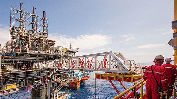 Malampaya deep-water gas-to-power project, the Philippines (photo)