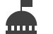 Dome with flag (icon)