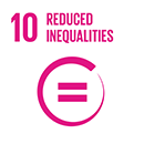 Sustainable development goal 10 – Reduced inequalities (icon)