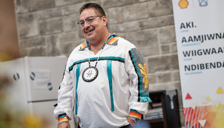 Aamjiwnaang First Nation Chief, Canada (photo)
