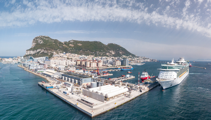 Gibraltar LNG Regasification Terminal, Gibraltar, 2018 (photo)