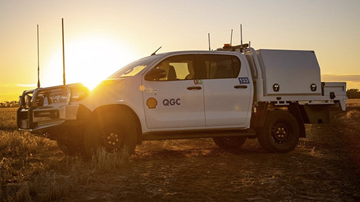 QGC onshore gas in Queensland (photo)