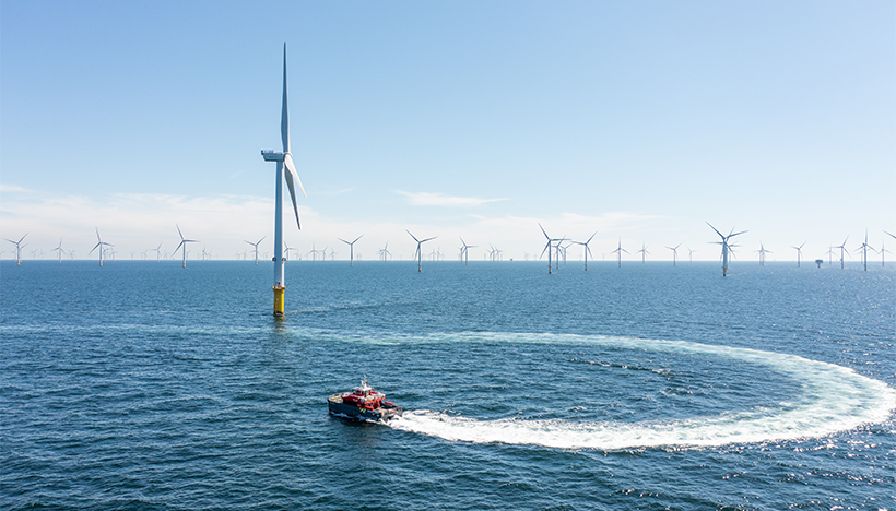 Shell is part of the Blauwwind consortium that built and operates the Borssele III & IV wind farm off the Dutch coast. (photo)